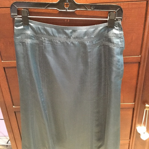 Louis Vuitton blue silk skirt size 38 - Picture 1 of 3